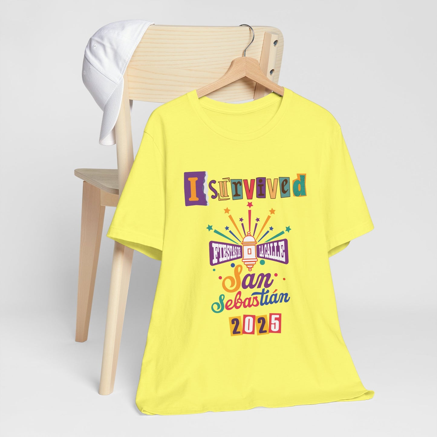 CAMISETAS PR UNISEX I SURVIVED FIESTAS DE LA SANSE 2025 T-Shirt Many Colors
