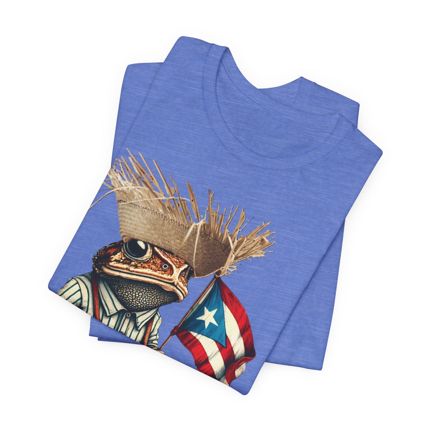 ACHO PR ES OTRA COSA SAPO CONCHO Camisetas Puerto Rico Shirts Blue | 4EVERBORICUA