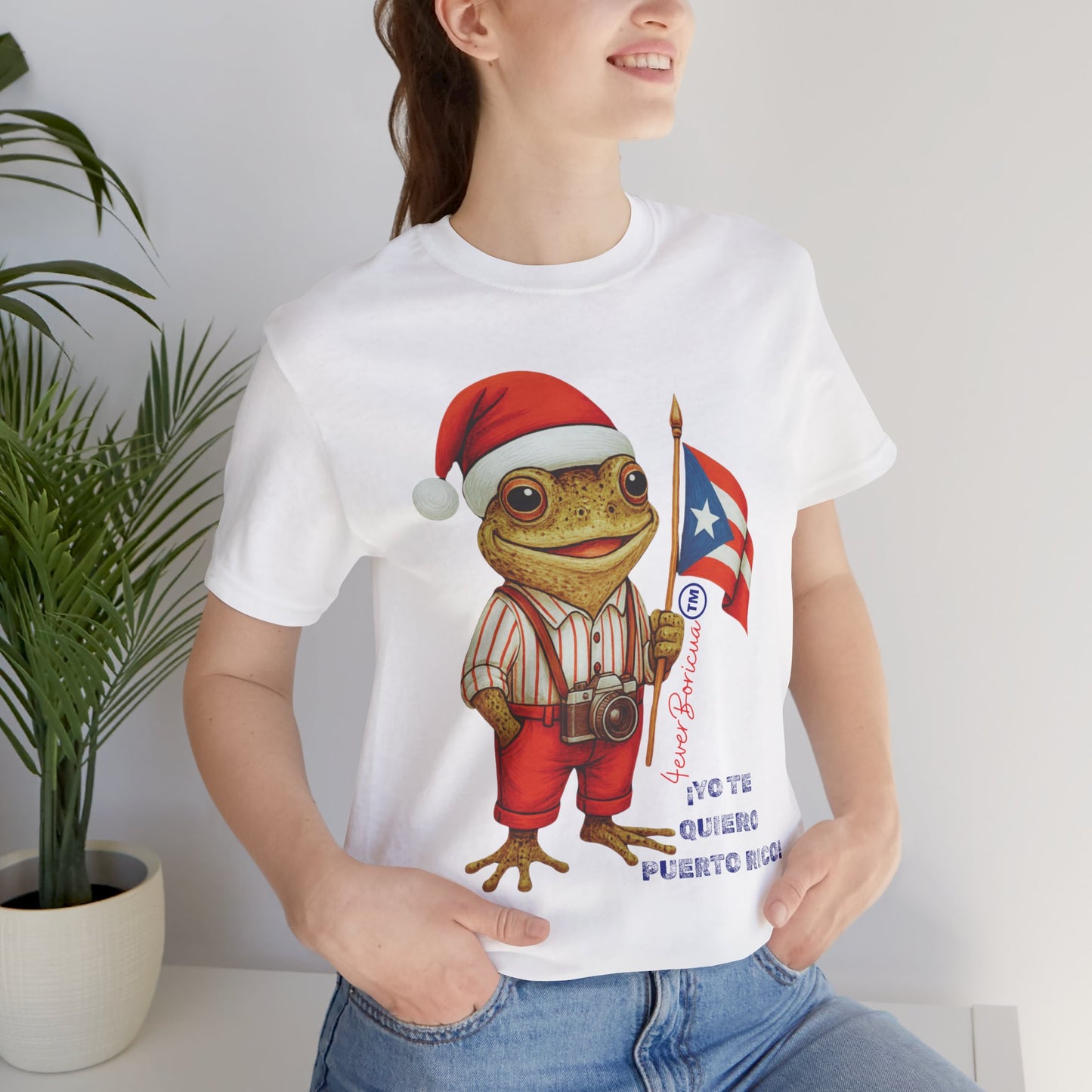 CAMISETA NAVIDAD SAPO CONCHO Christmas Shirt Yo Te Quiero Puerto Rico | Diseño Exclusivo 4everBoricua