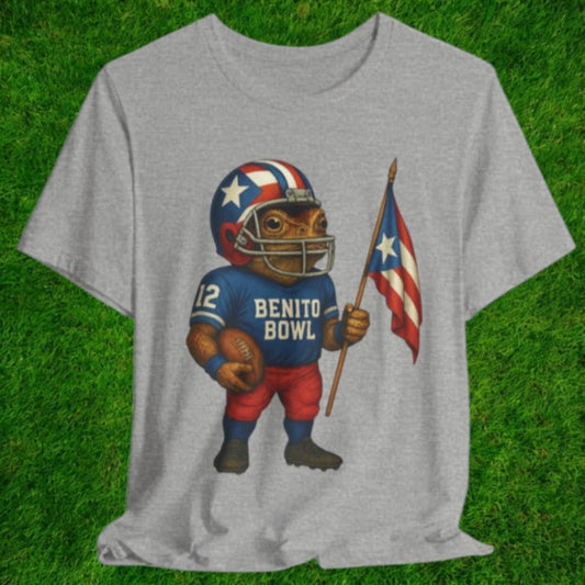 Trending! BENITO BOWL Puerto Rico Sapo Concho Shirt | Exclusive 4everBoricua™ Design | Unisex Tee | Different Colors