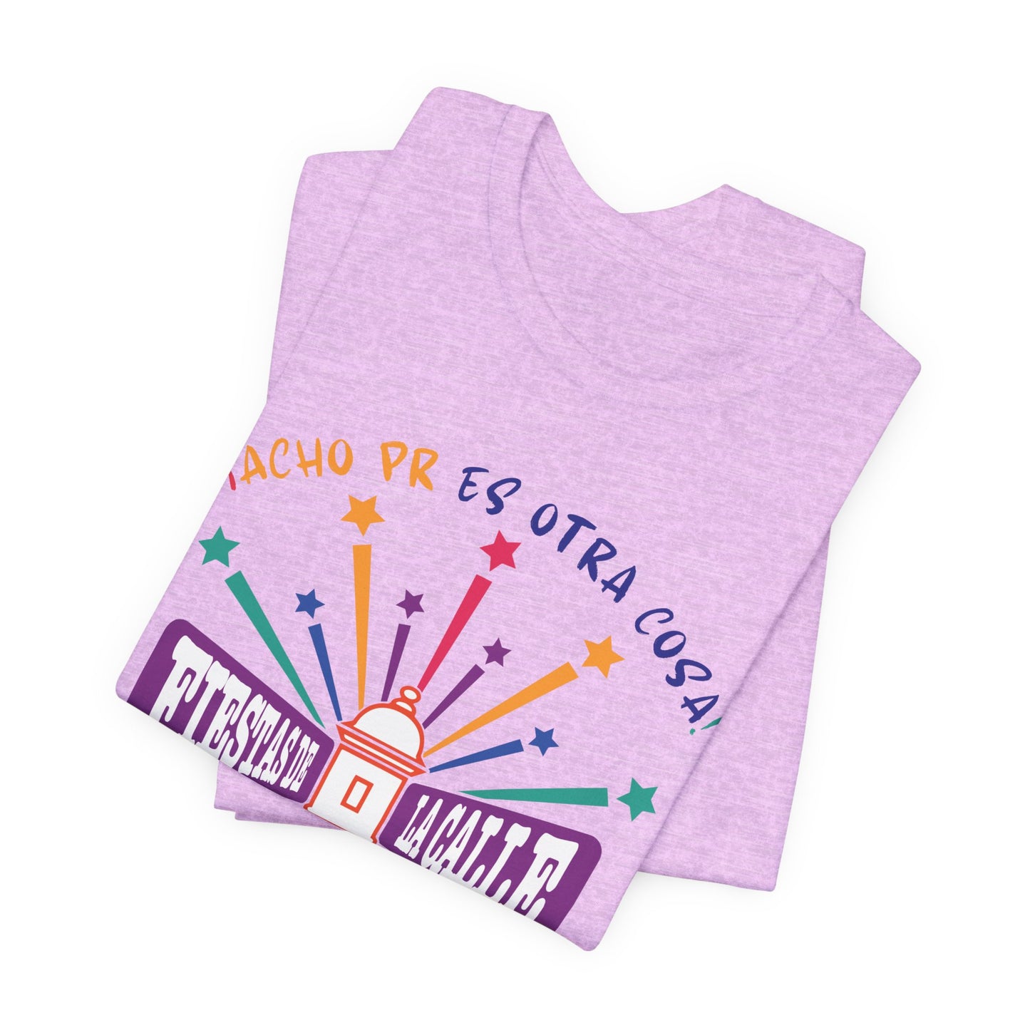 Camiseta Unisex ACHO PR Es Otra Cosa SANSE 2026 Puerto Rico PR Shirts Fiestas de la Calle San Sebastián - Lilac | 4everBoricua