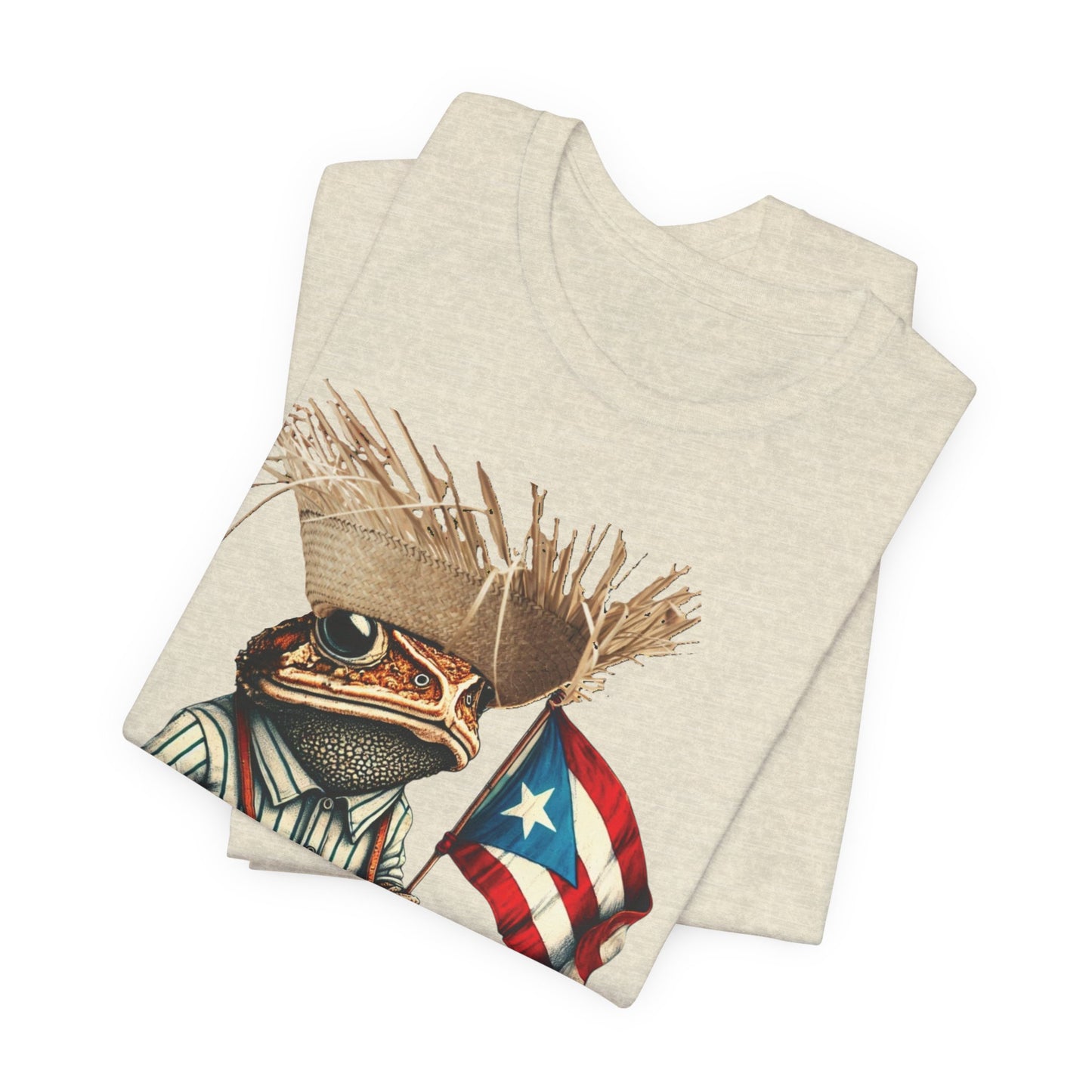 ACHO PR ES OTRA COSA SAPO CONCHO Camisetas Puerto Rico Shirts Unisex Natural| 4EVERBORICUA