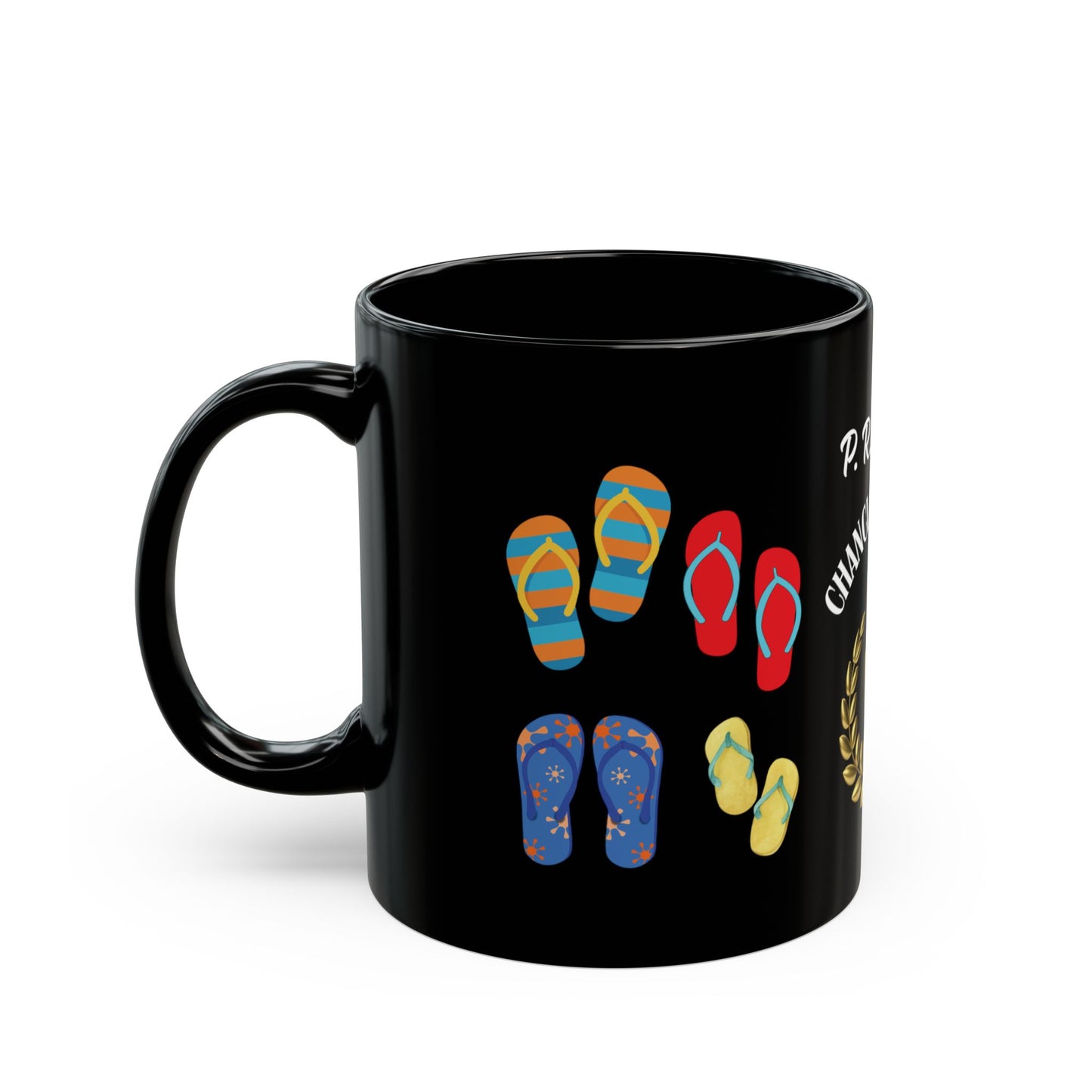 P.R. Mom #1 Chancla Champion Funny Mug | Tazas Mamá | Regalos Días de las Madres
