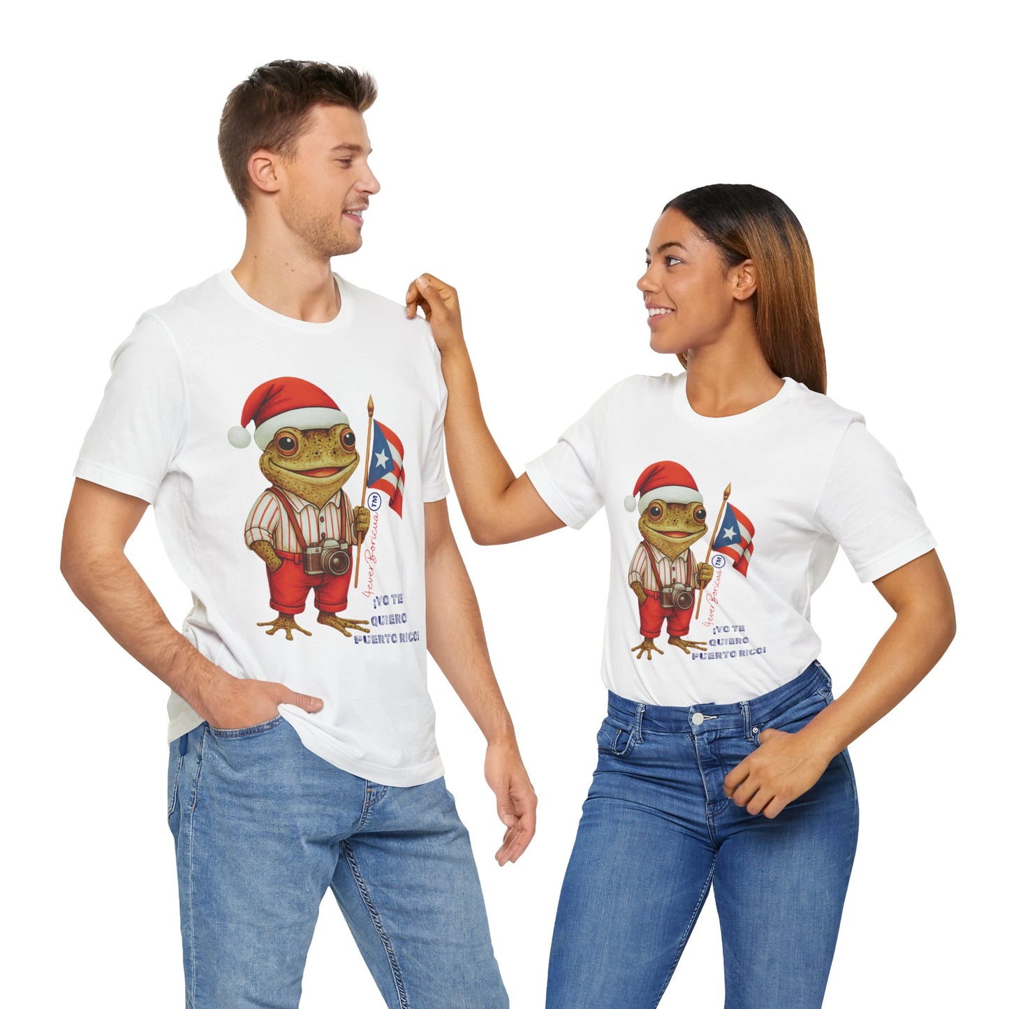 CAMISETA NAVIDAD SAPO CONCHO Christmas Shirt Yo Te Quiero Puerto Rico | Diseño Exclusivo 4everBoricua