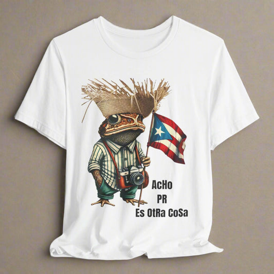 ACHO PR ES OTRA COSA CAMISETAS SAPO CONCHO UNISEX VARIOS COLORES | 4EVERBORICUA