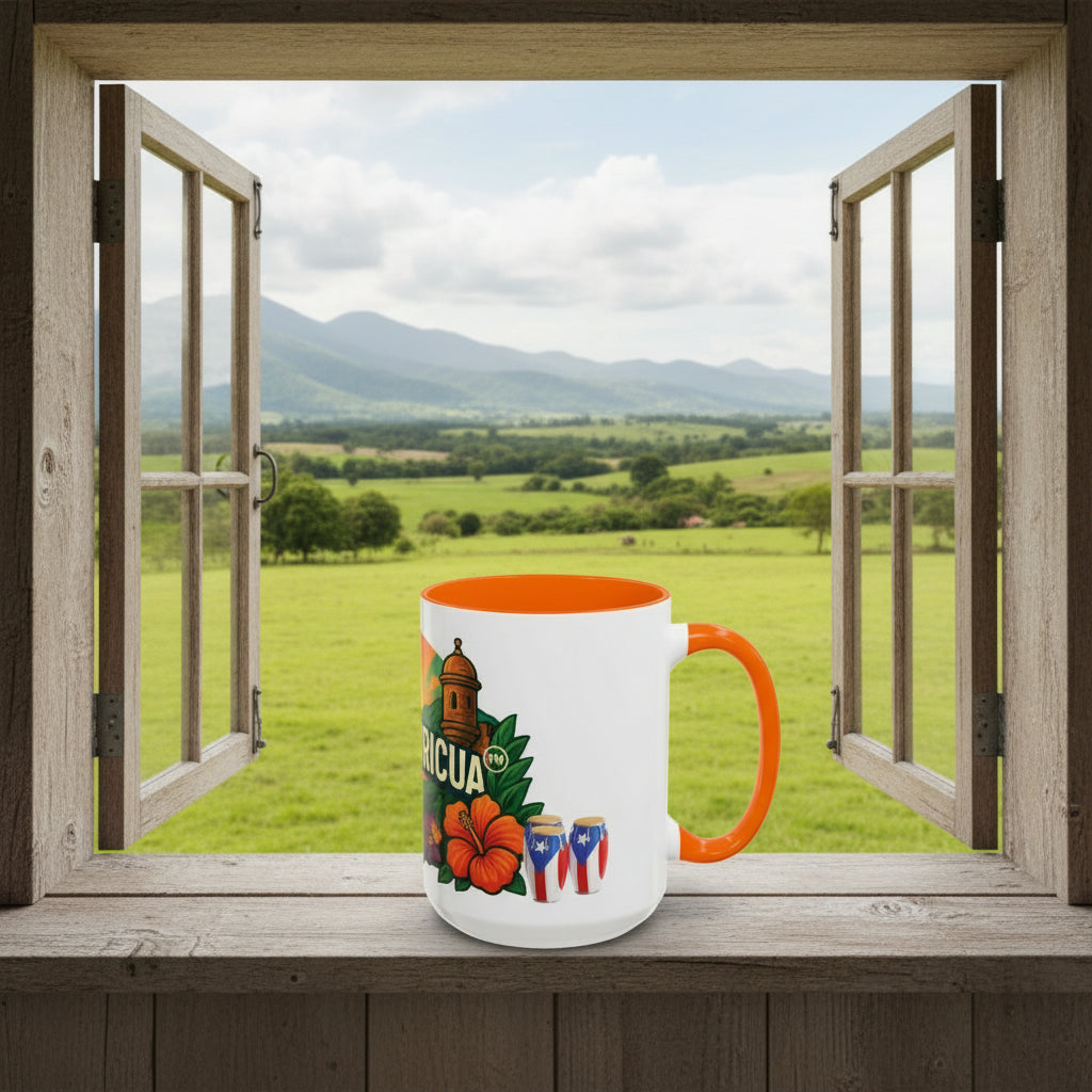 Special Edition 15oz. Taza 4everBoricua Brand Puerto Rico Sapo Concho Mug | Diseño Exclusivo 4EVERBORICUA