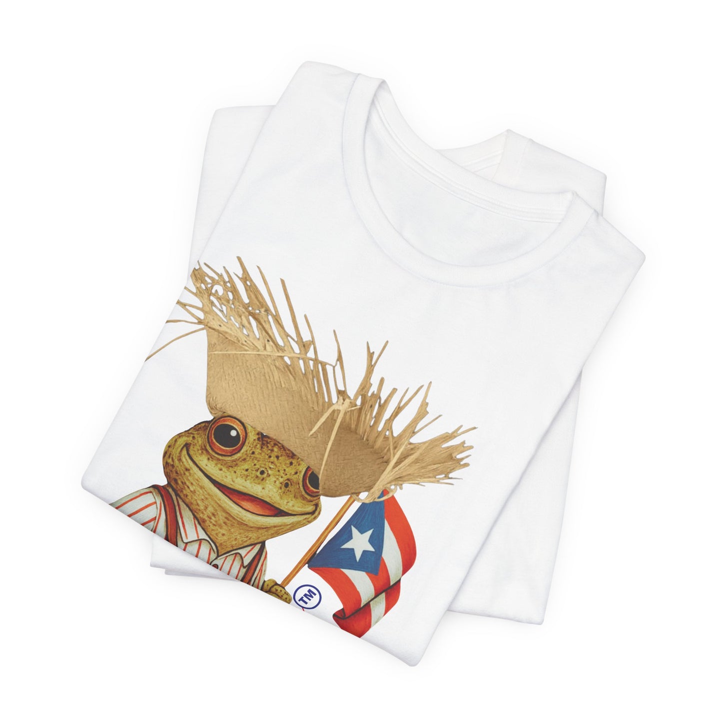 CAMISETA Yo Te Quiero Puerto Rico Shirt Sapo Concho con Bandera y Pava | Diseño Exclusivo 4everBoricua