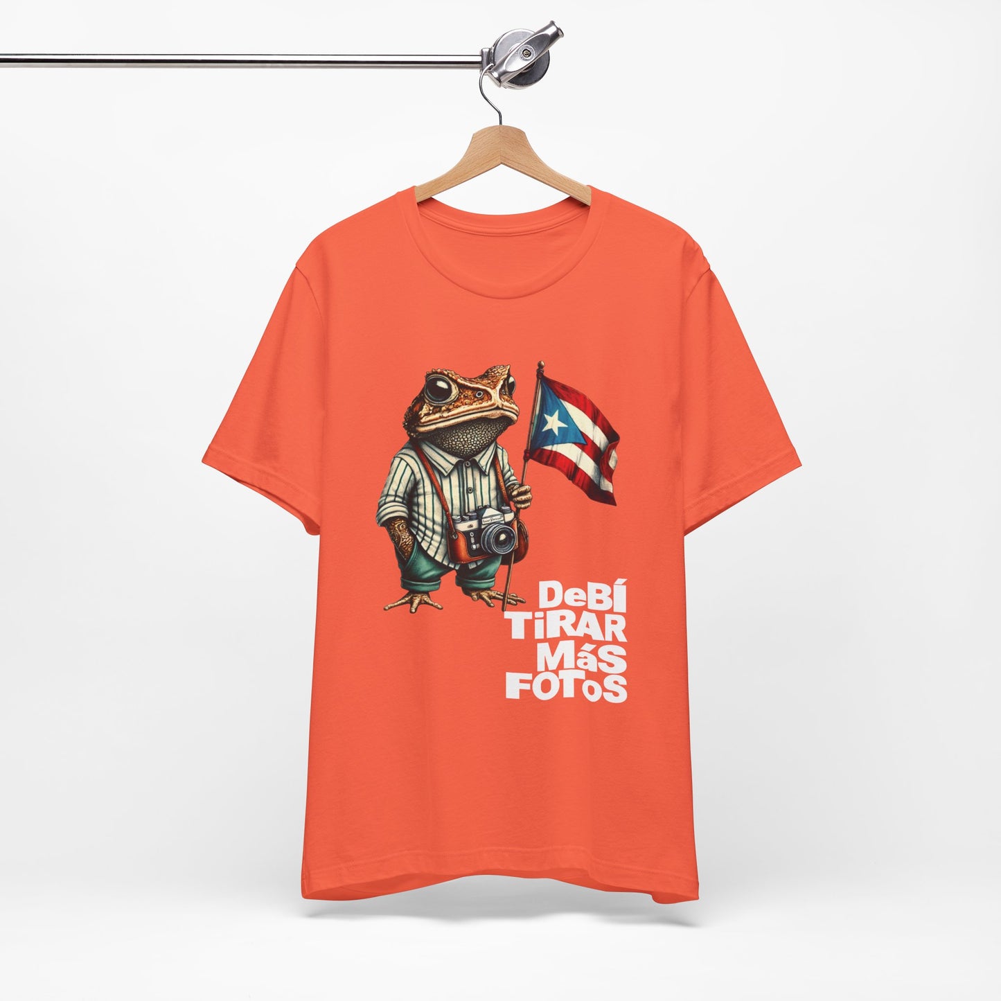 Camiseta PUERTO RICO Unisex Coral SAPO CONCHO DTMF T-shirt |4EVERBORICUA