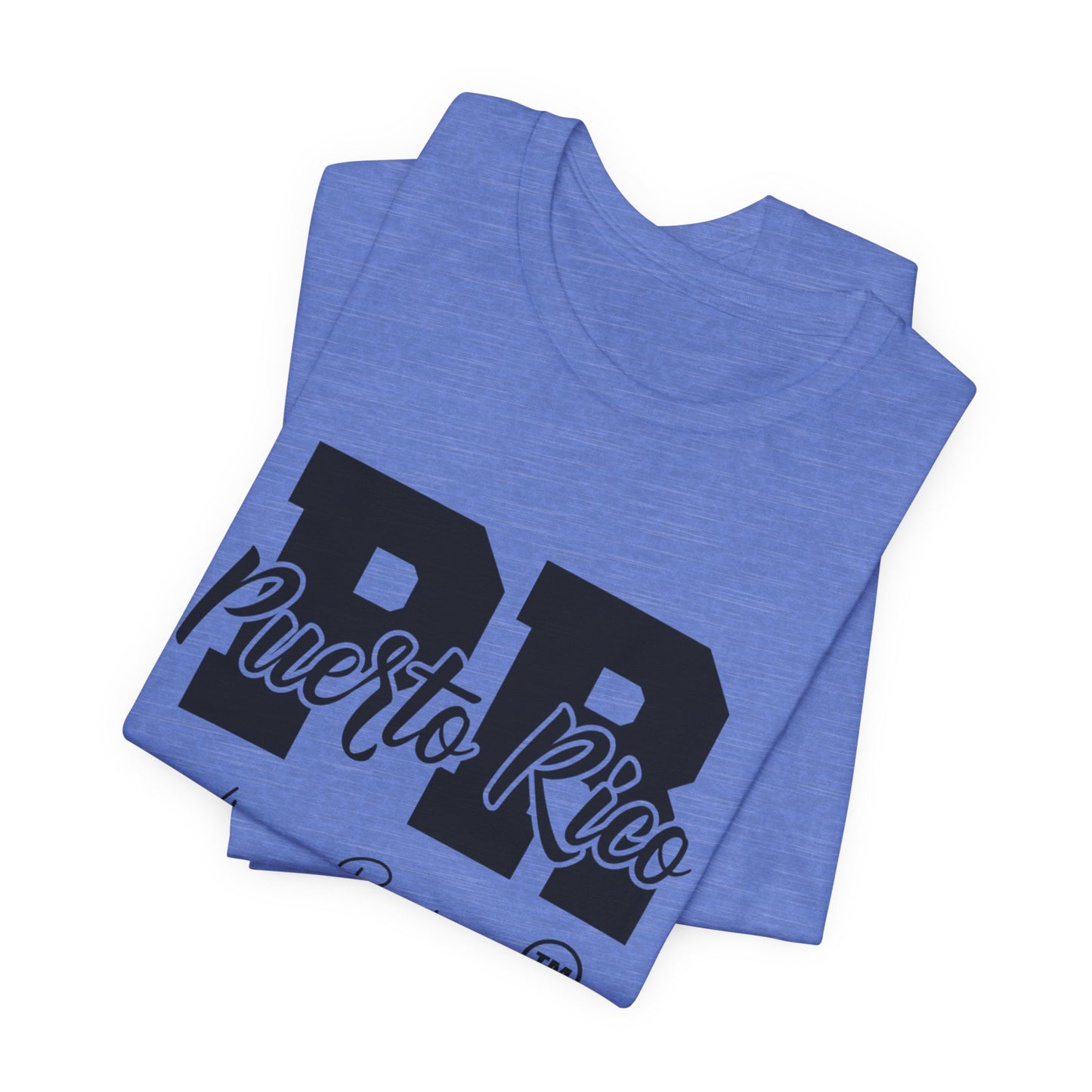 CAMISETAS PR PUERTO RICO UNISEX BLUE COLOR T-SHIRT | 4EVERBORICUA