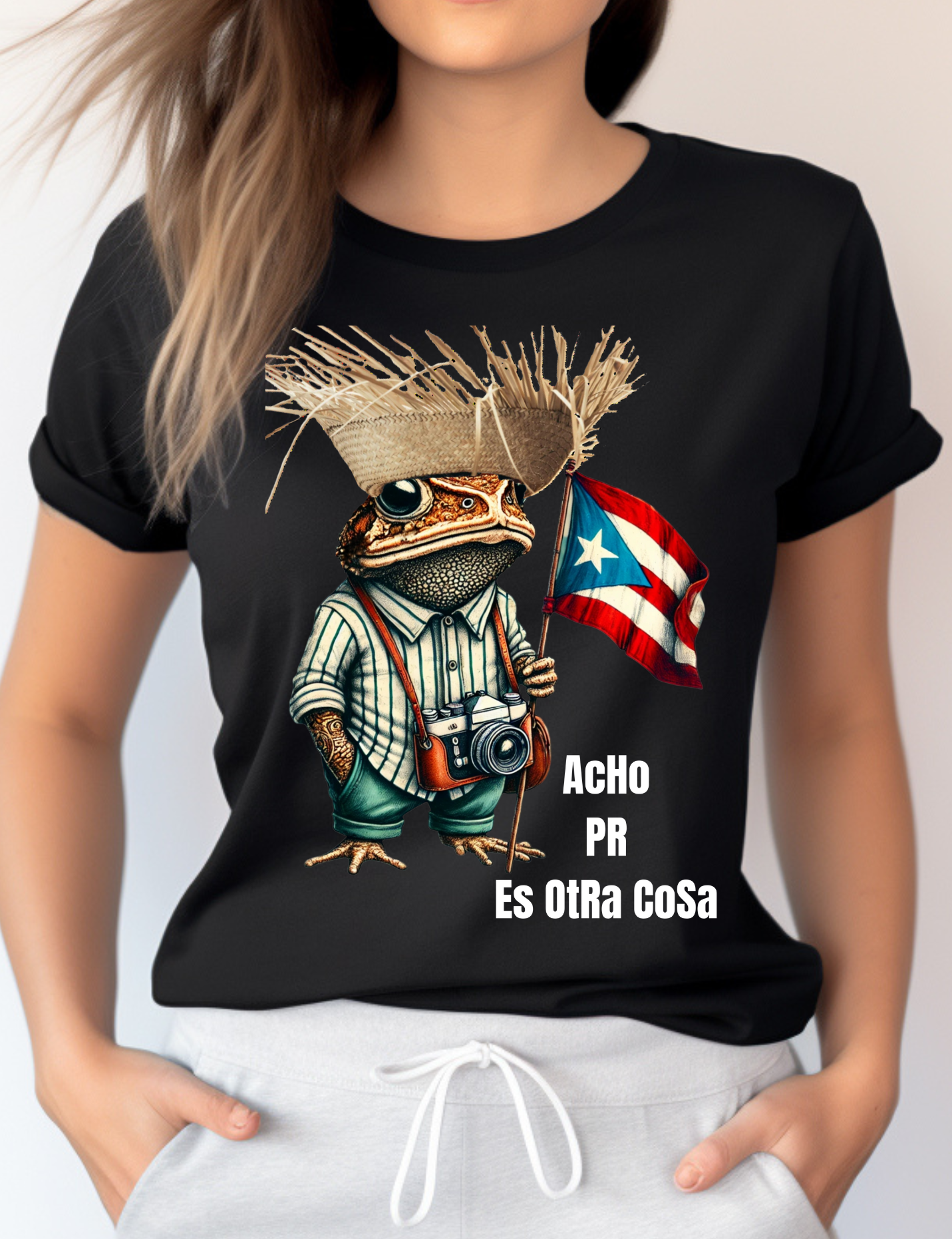 ¡AQUÍ 13 NUEVOS COLORES! Acho PR Es Otra Cosa Camisetas PR Puerto Rico Shirts Unisex |Diseño Exclusivo con Copyright ©️ 4everBoricua
